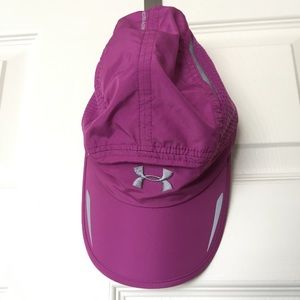 Under Armour Yoga Hat Pink Runnning Adjustable